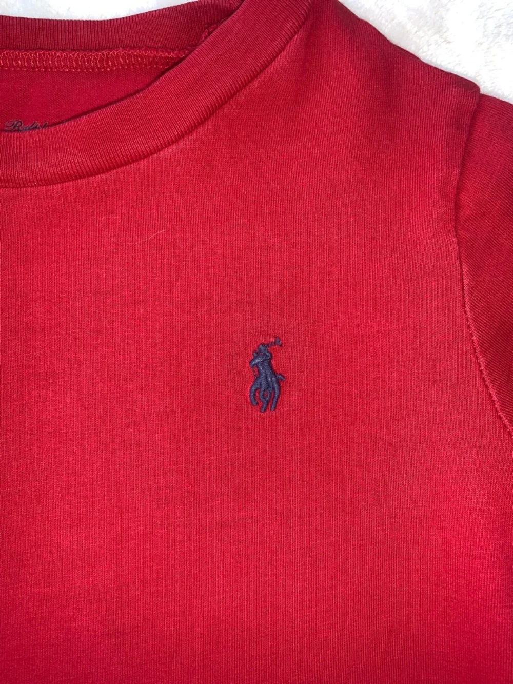 Ralph Lauren Red T-shirt 24M Boys EUC